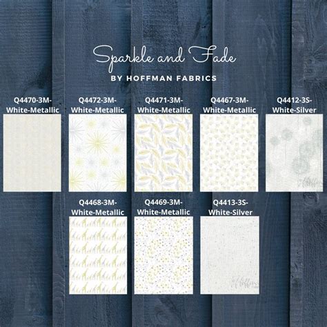 Sparkle and Fade by Hoffman Fabrics 